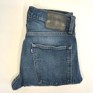 Levi’s Made And Crafted Jeans 511 Slim Stretch Selvedge Denim Sz 31x34 Dark Wash